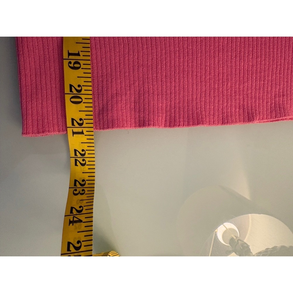 Ann Taylor LOFT Petite Pink Draped Neck Sleeveless Knit Top MP - Picture 8 of 9